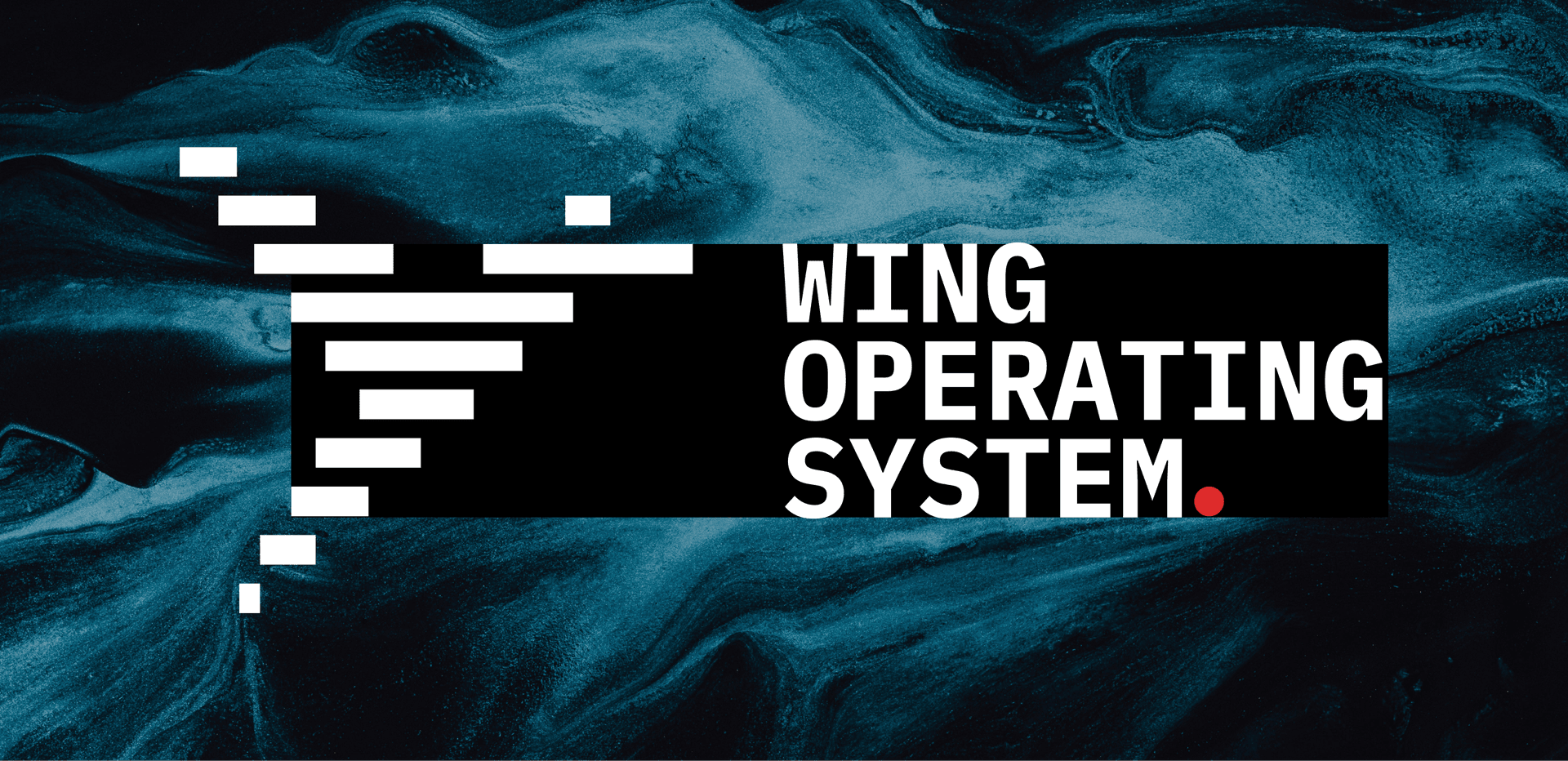 New dark mode version of the wingos logo