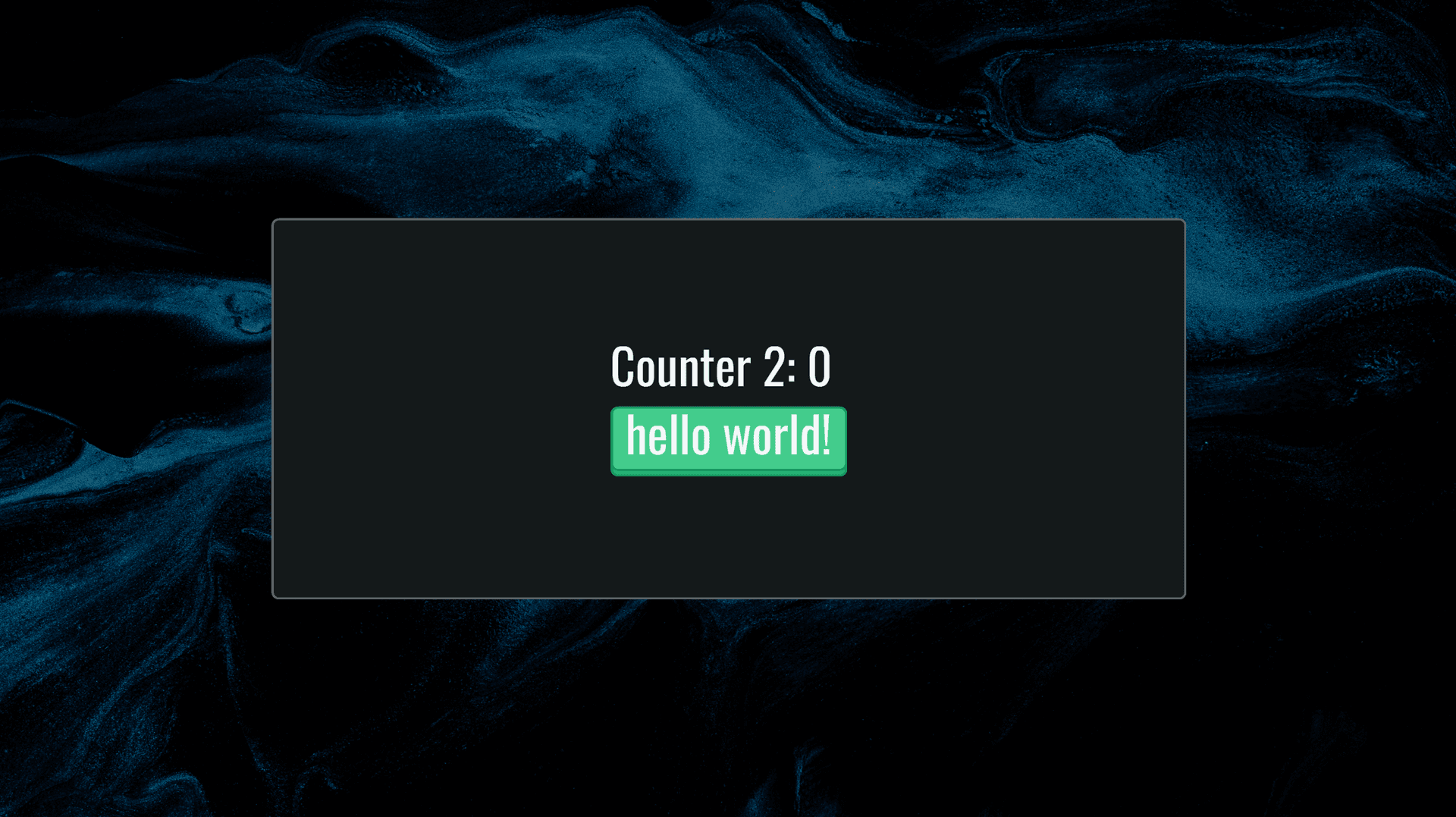 WingOS user interface demo