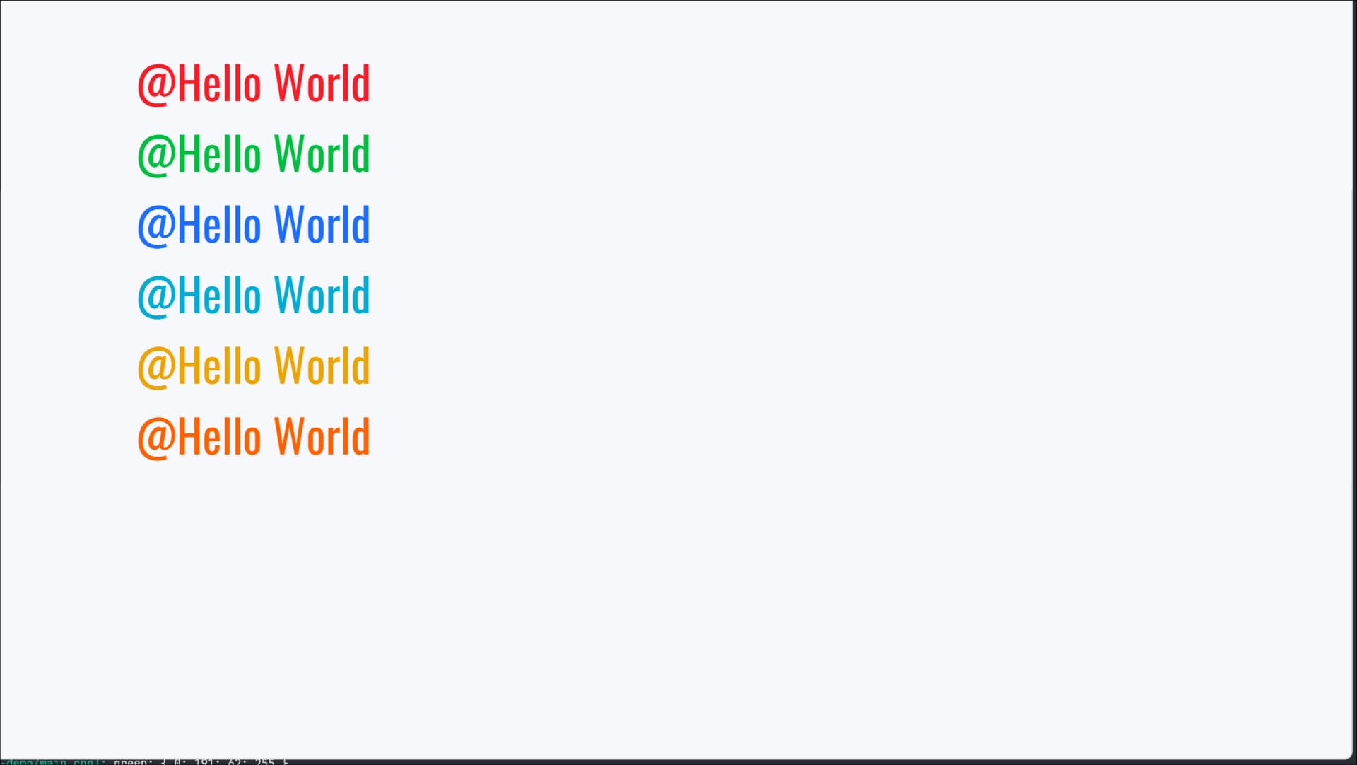 WingOS rasterizer rendering fonts